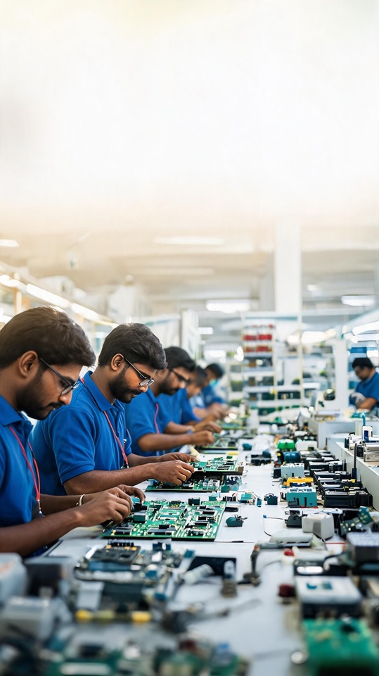 Dixon Share Price - Electronics Assembly 4K Wallpaper