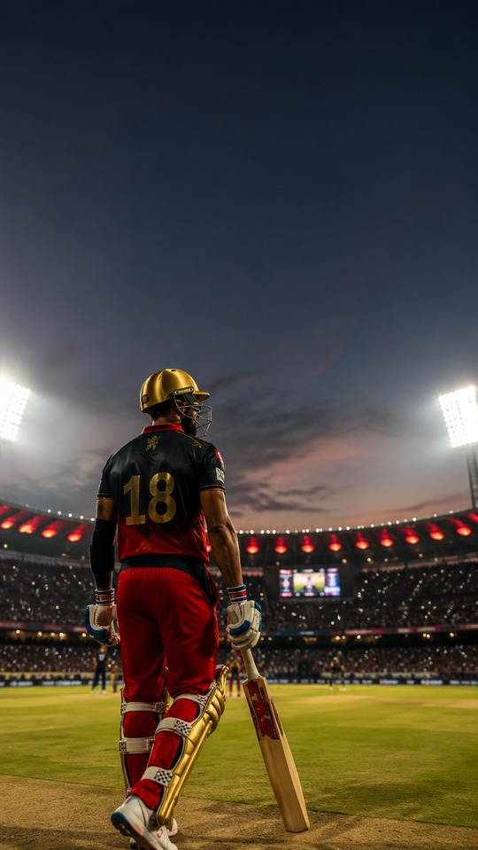 IPL Virat Kohli RCB Cricket Wallpaper - 4K