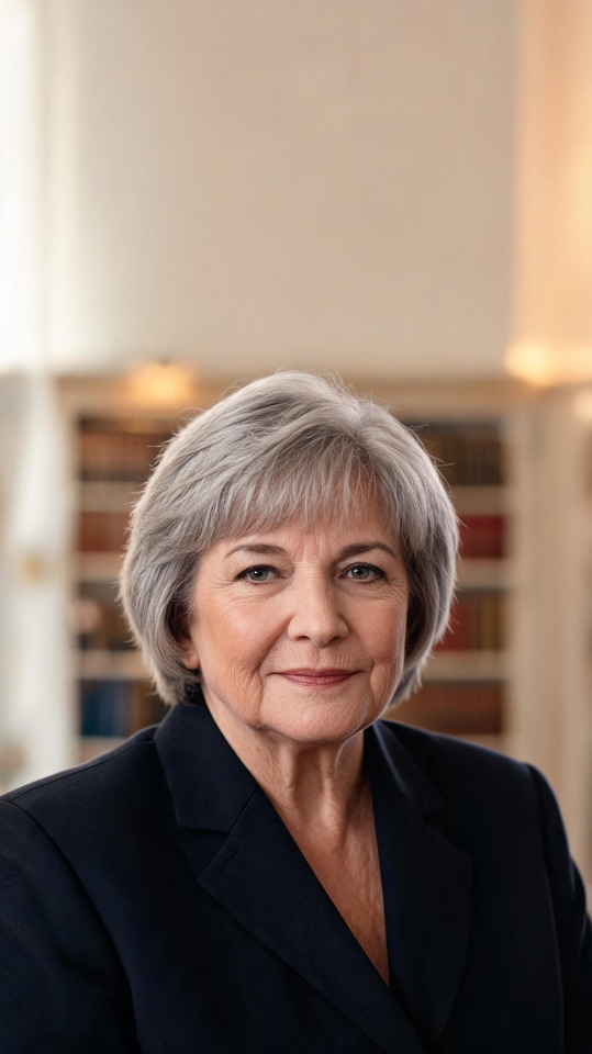 Ann Widdecombe Realistic Portrait - 4K Wallpapers