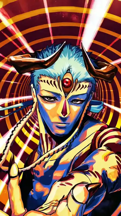 Anime Demon God Psychedelic - 4K Live Wallpaper