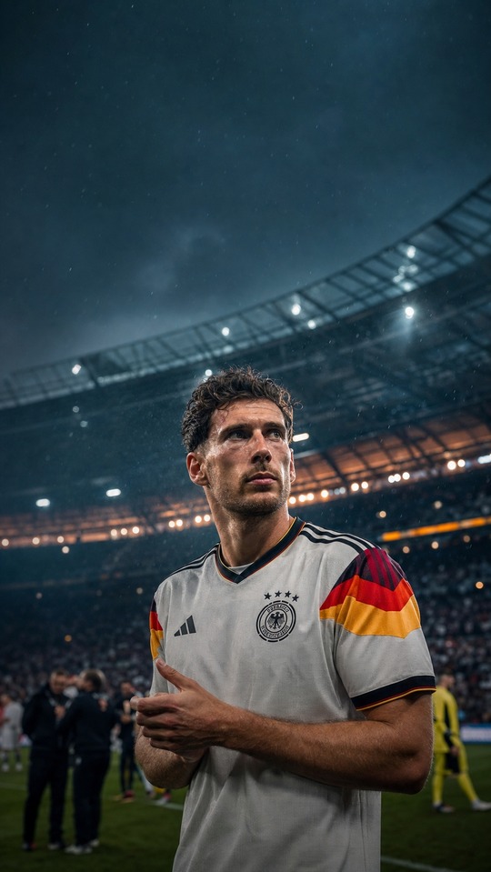 Leon Goretzka DFB Germany Football - 4K Wallpaper