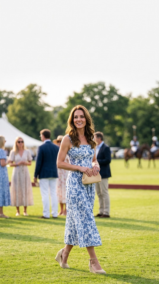 Catherine Princess of Wales Summer Style - 4K Wallpaper
