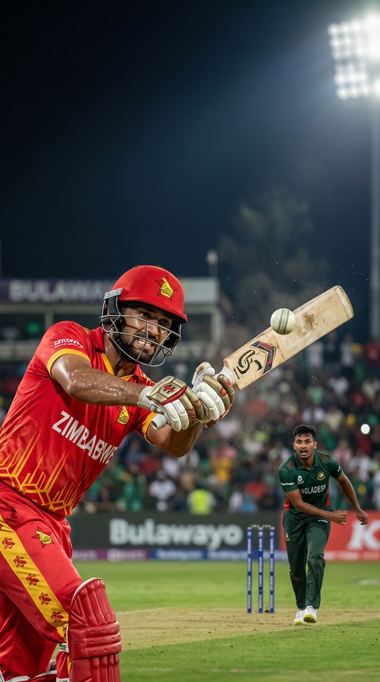 Zimbabwe vs Bangladesh T20 Cricket - 4K Wallpapers