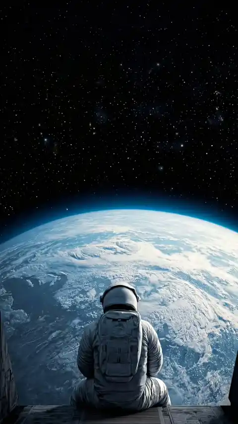 Astronaut Cinematic Space - 4K Live Wallpaper