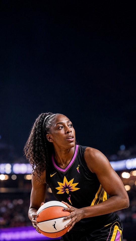 Nneka Ogwumike Basketball Action - 4K Wallpaper