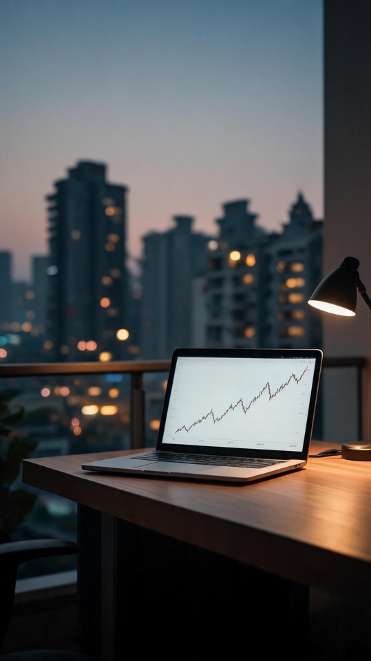 eternal share price Market Analysis - 4K Background