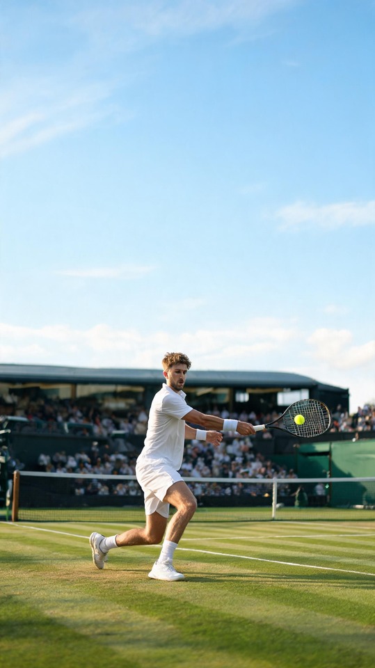 Fery Tennis Arthur Fery Action - 4K Wallpapers