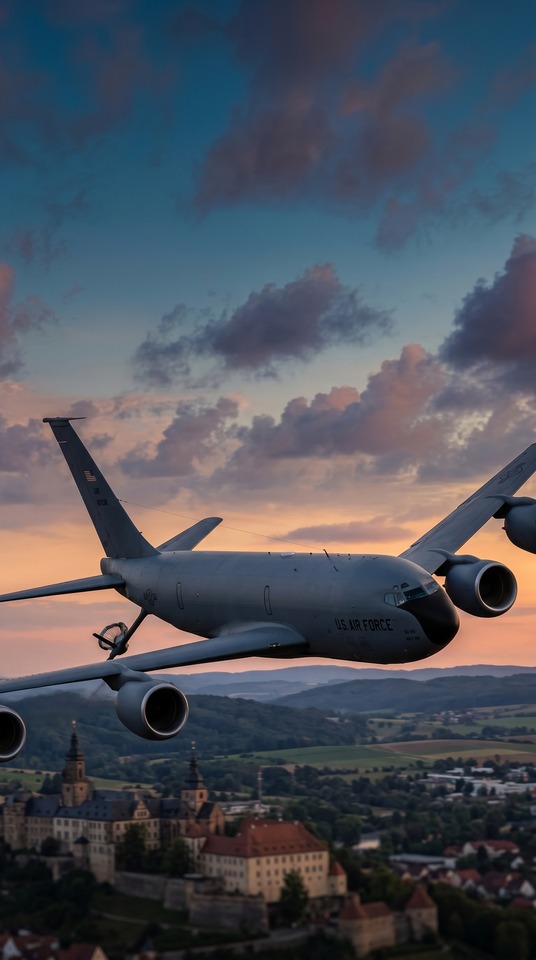 Boeing KC-135 Stratotanker - 4K Flugzeug Wallpaper