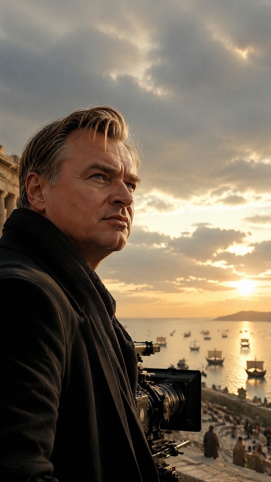 Christopher Nolan The Odyssey - Cinematic Realism 4K Wallpaper
