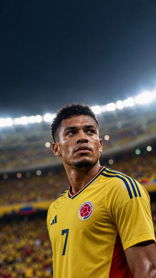 Luis Suarez Colombia 4K Football Wallpaper