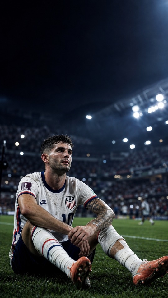 Christian Pulisic Lesión USMNT - Fondo HD