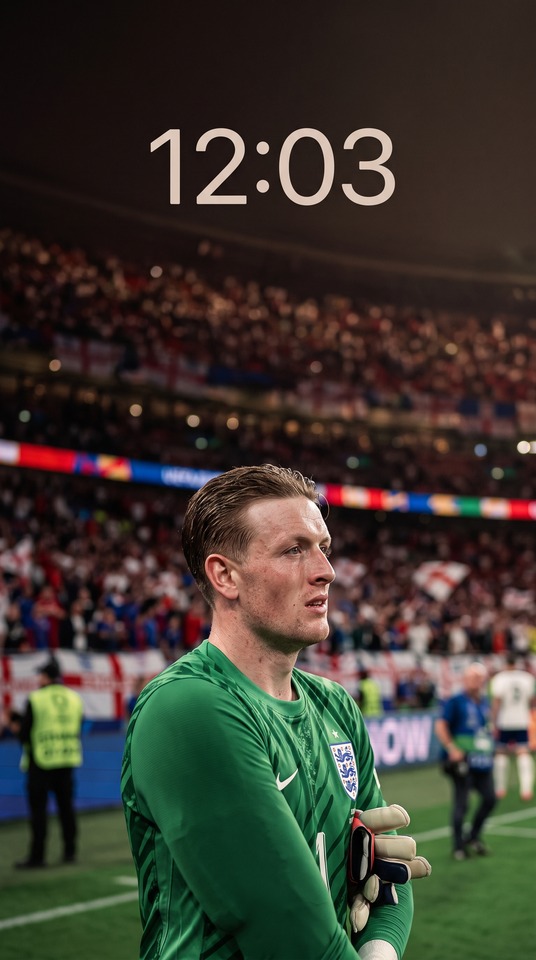Jordan Pickford - Selección de Inglaterra 4K Wallpaper