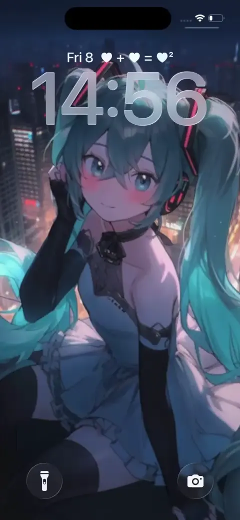 Hatsune Miku Night City - 4K Aesthetic Wallpaper