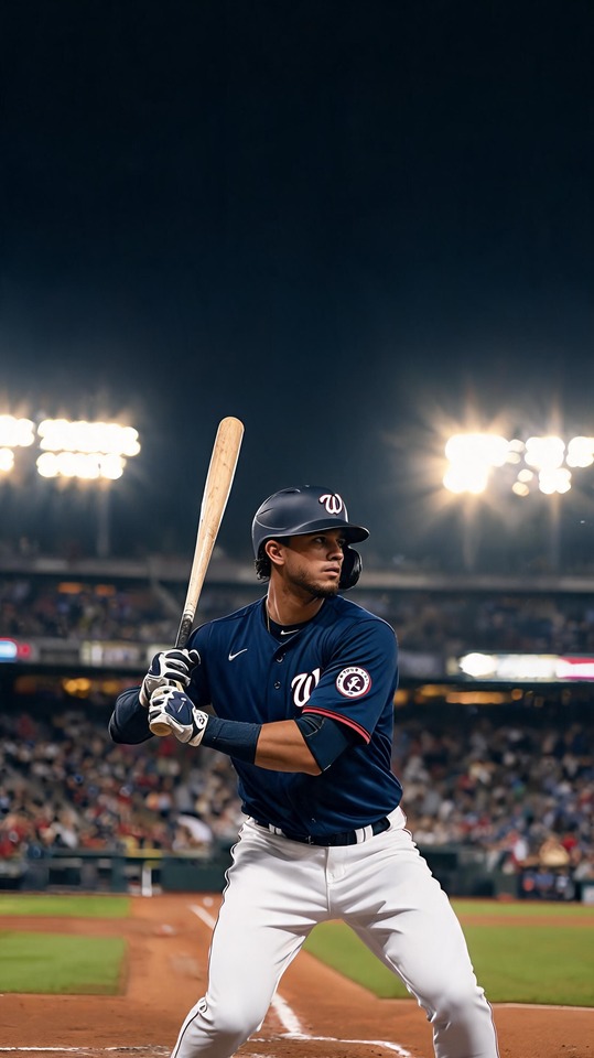 CJ Abrams Nationals - 4K Baseball Hintergrundbild