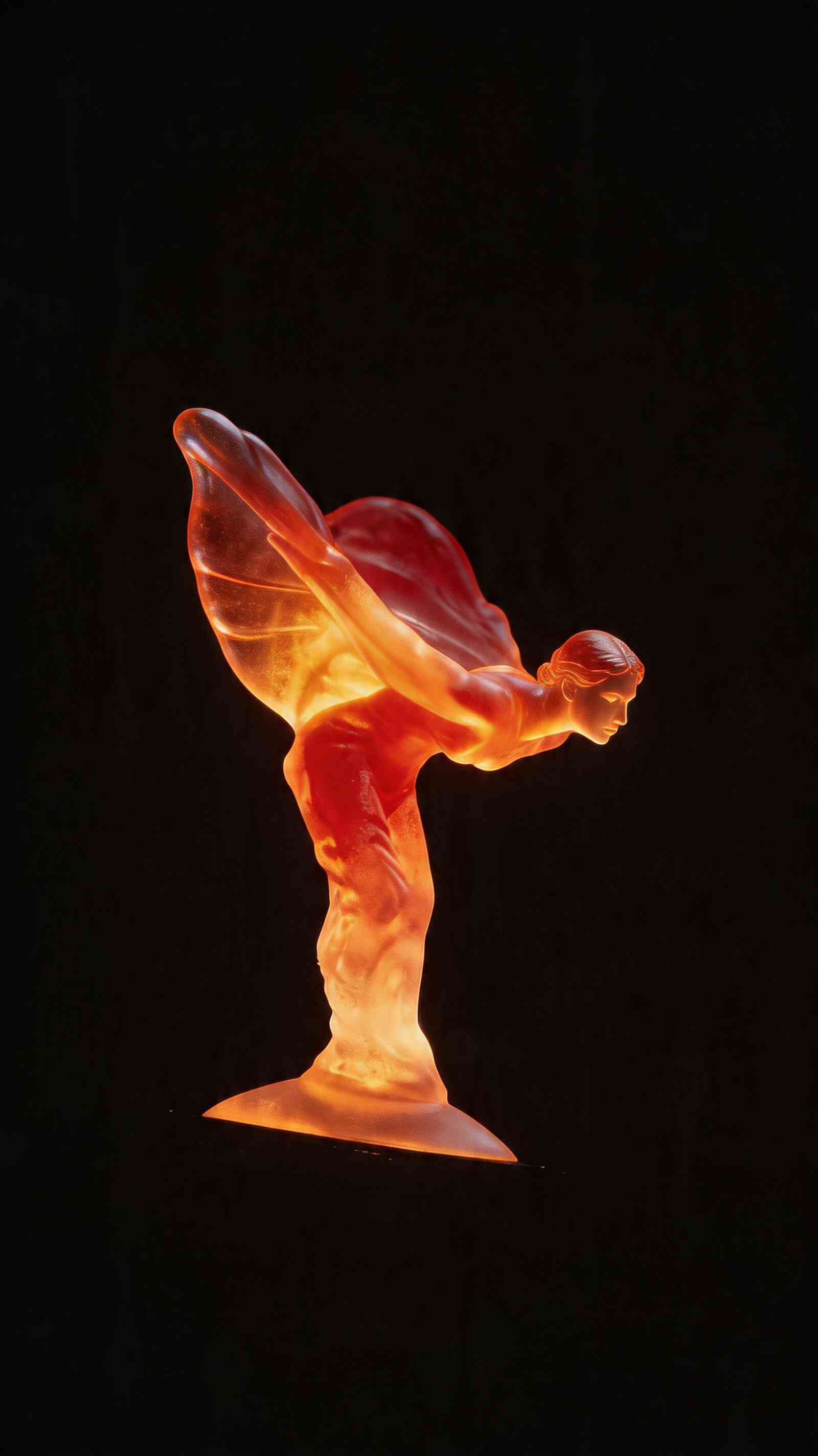 Spirit of Ecstasy Crystal Figurine - 4K Wallpapers