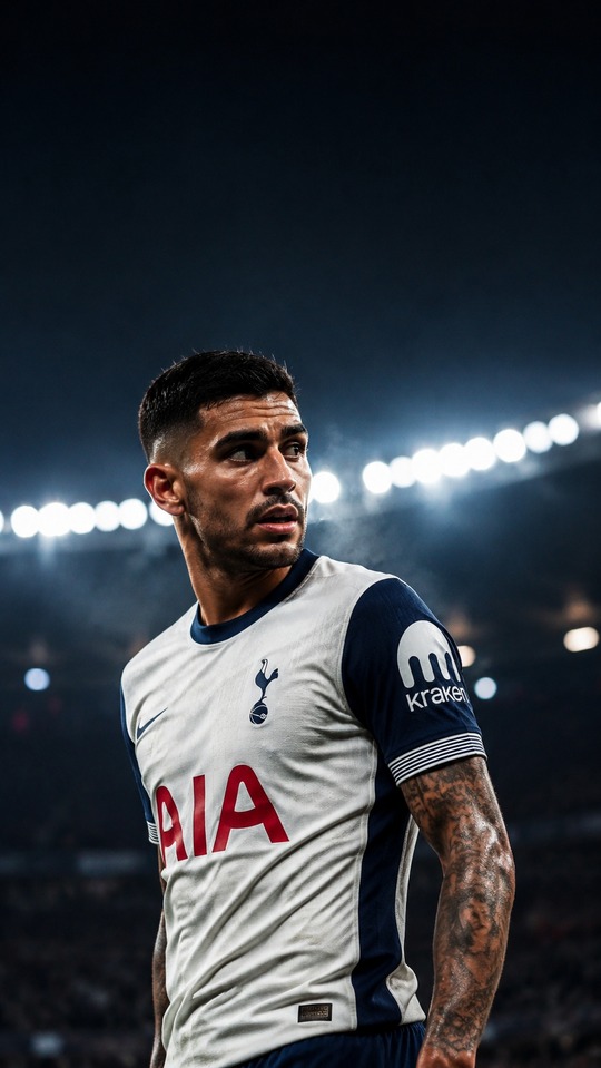 Cristian Romero Tottenham Wallpaper - 4K HD Background