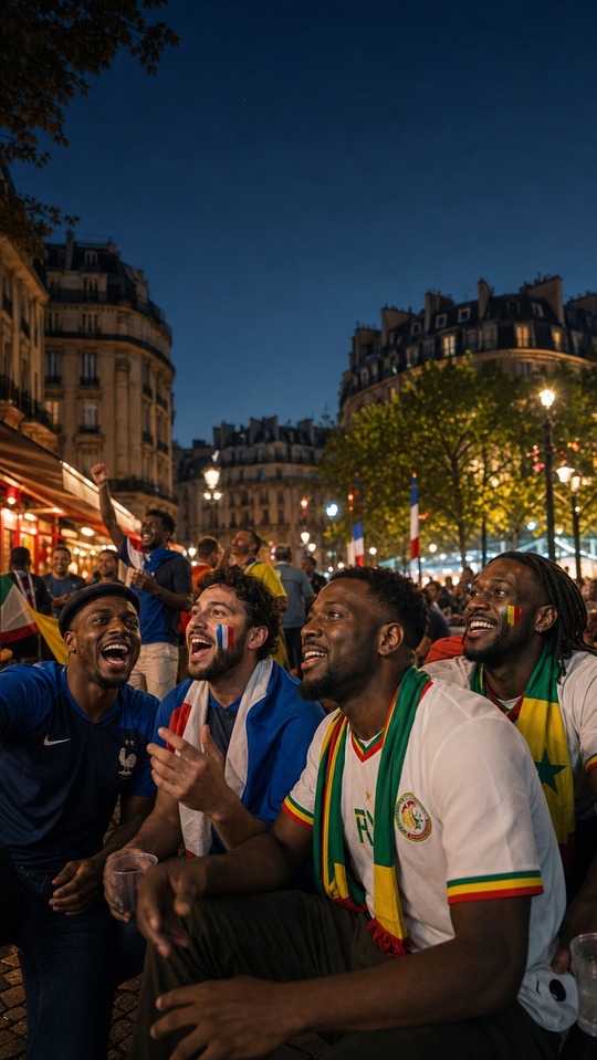 France Senegal 2026 Match Celebration - 4K Backgrounds