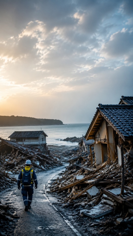 能登半島地震 (能登半島地震) - 4K桌布