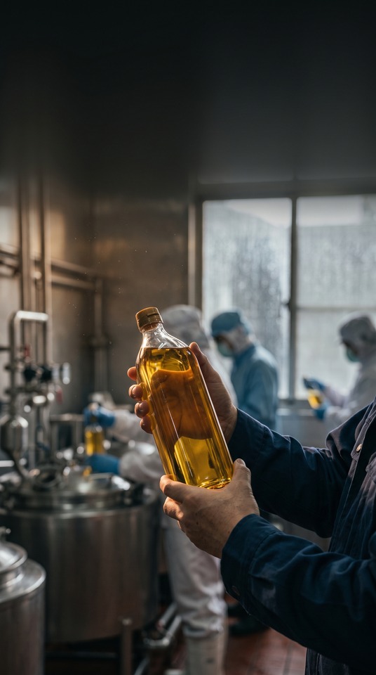 Salad Oil Factory Cinematic - 4K Mobile Wallpaper