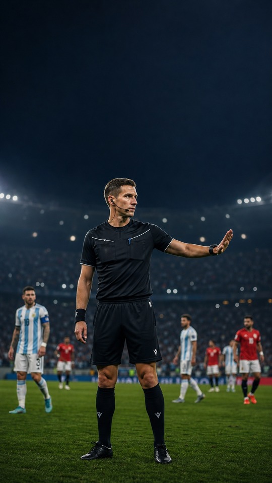 Francois Letexier Cinematic Referee - 4K Wallpaper