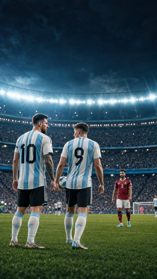 Argentinien Nationalteam - 4K Handy Wallpaper