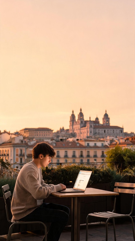Notas de Corte Madrid 2026 Student - 4K Wallpaper