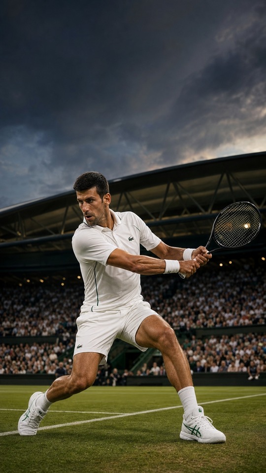 Wimbledon Novak Djokovic - Fondo de Pantalla 4K Tenis