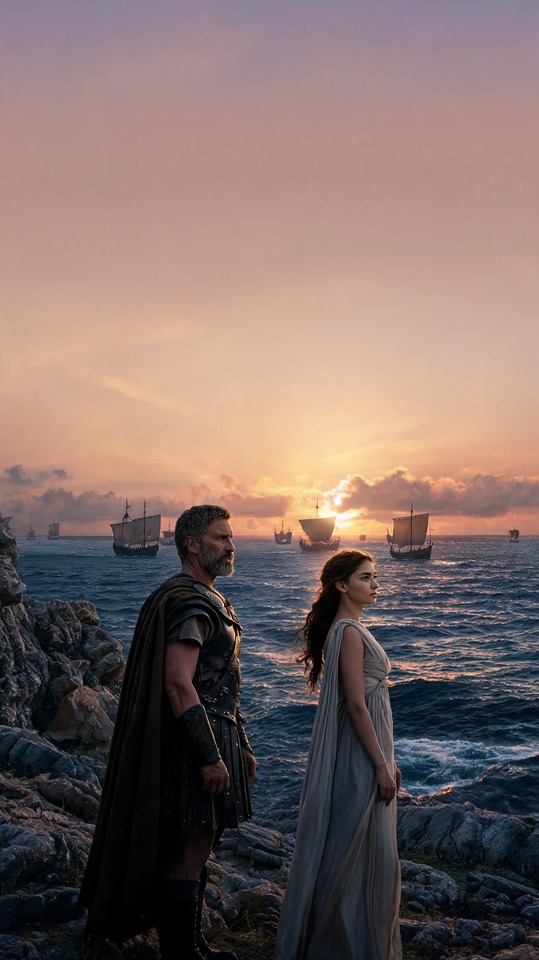 The Odyssey Movie Inspired Background - 4K Wallpaper