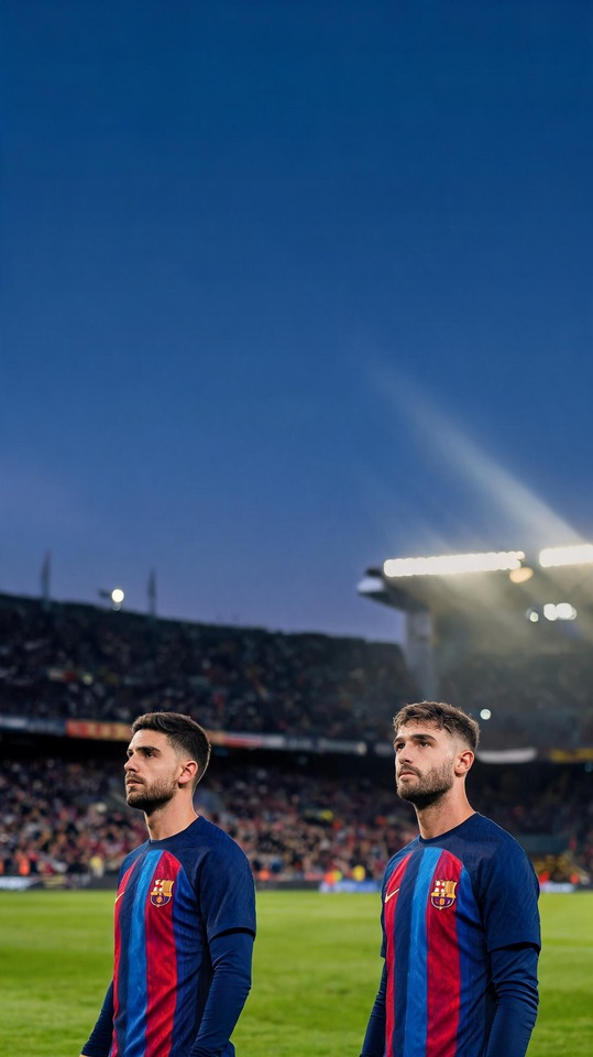 Barcelona Cinematic Players - 4K Lock Screen