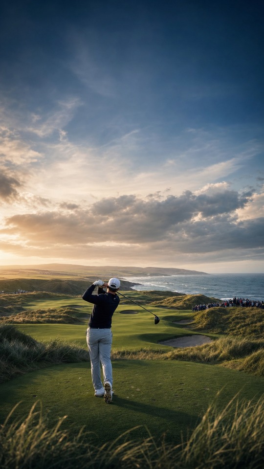 Scottish Open 2026 Cinematic Golf Scene - 4K Wallpaper