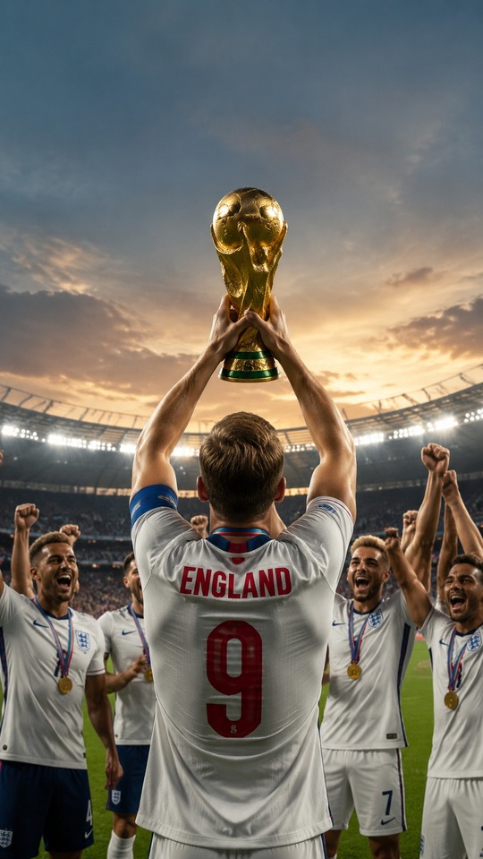 Inglaterra Campeón del Mundo - Fondos 4K para Celular