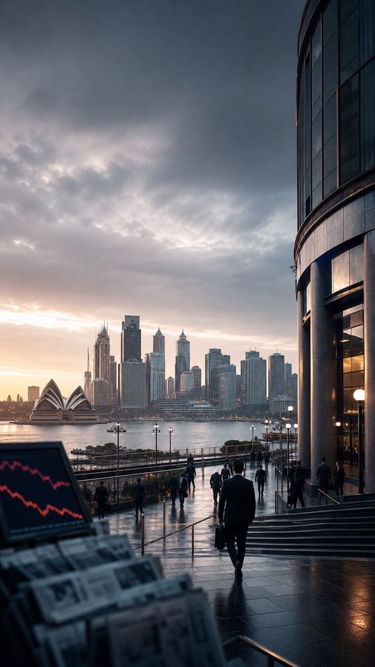 Economy of Australia - Sydney Financial District 4K Wallpaper