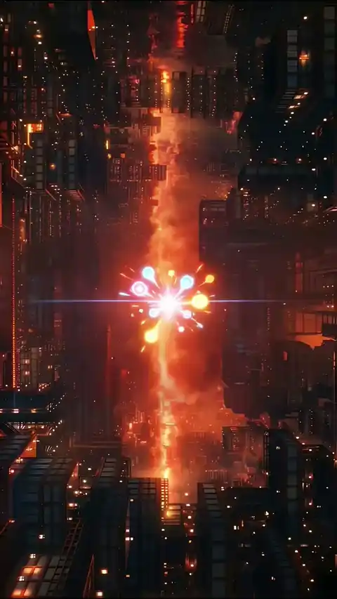 Futuristic Cyberpunk Metropolis - Live Wallpaper