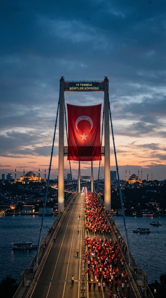 15 Temmuz Puente de los Mártires - Fondo 4K