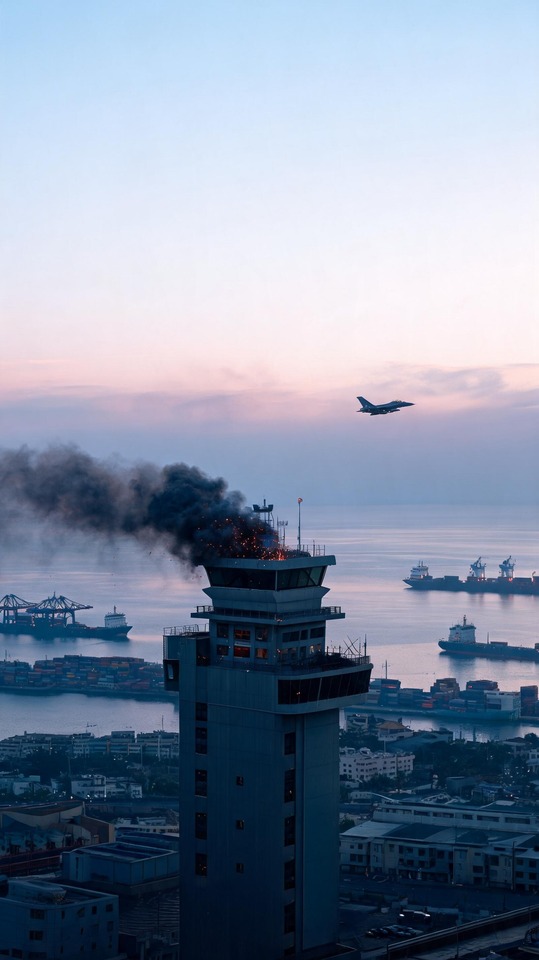 Iran Port de Tchabahar - Arrière-plan 4K Esthétique