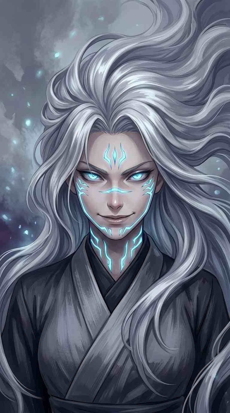 Silver Hair Goddess - 4K Wallpapers