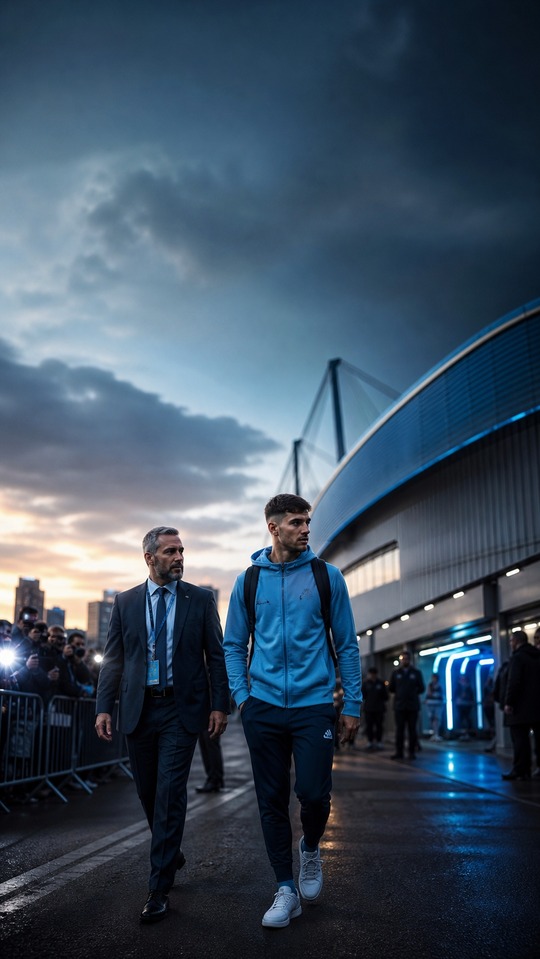Man City Transfer News Cinematic Subject - 4K Wallpaper
