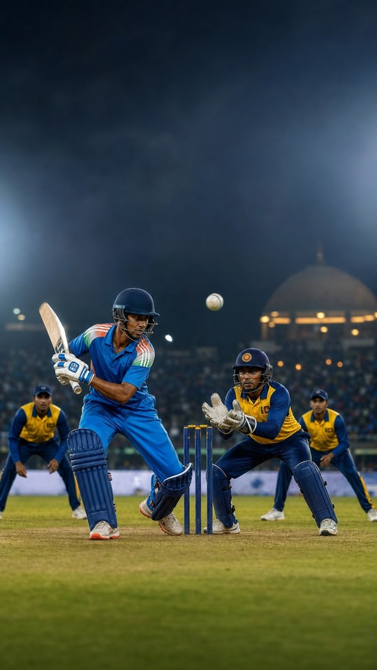 India U19 vs Sri Lanka U19 Live Score - 4K Wallpaper