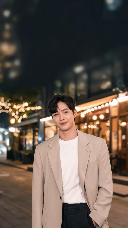 Heo Nam-jun City Night - 4K Handy Wallpaper