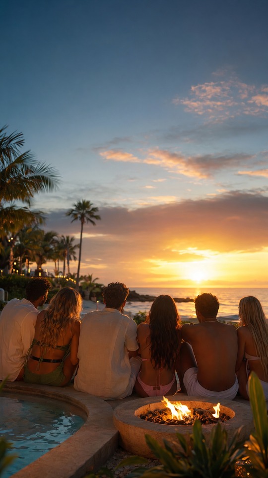 Love Island USA Finale - 4K Strand Hintergrundbild