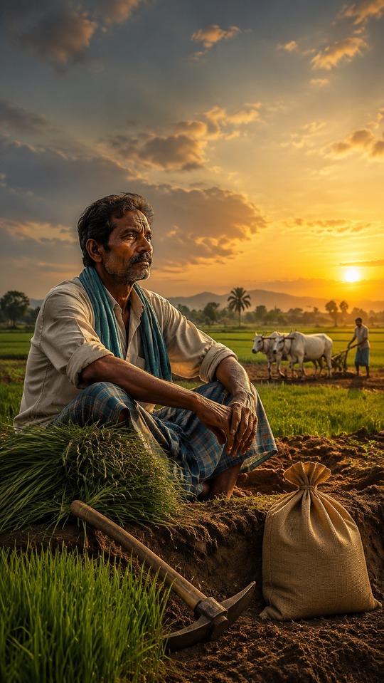 Kooturavu க ட ட றவ Agricultural Life - 4K Phone Wallpaper
