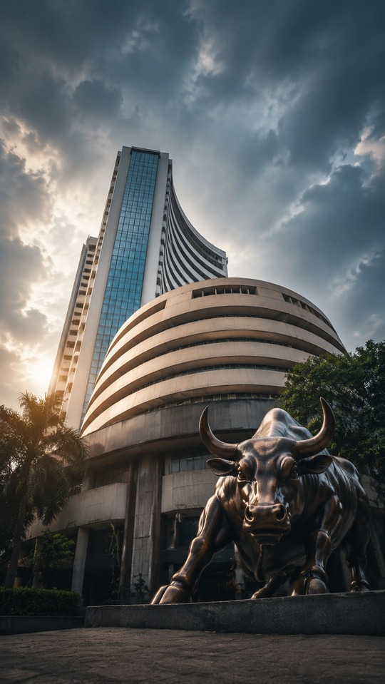 Sensex Index & BSE Stock Market - 4K Wallpapers
