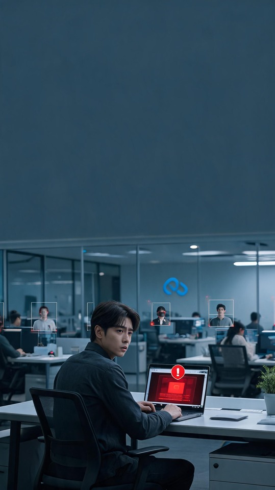 人工智慧 AI 科技監控 - 4K 桌布