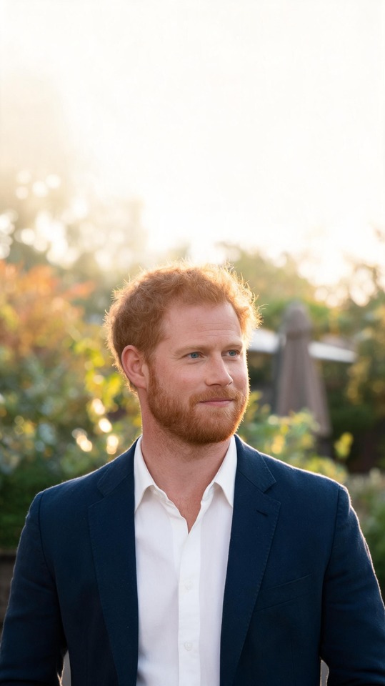 Prince Harry Duke of Sussex Portrait - 4K Mobile Wallpaper