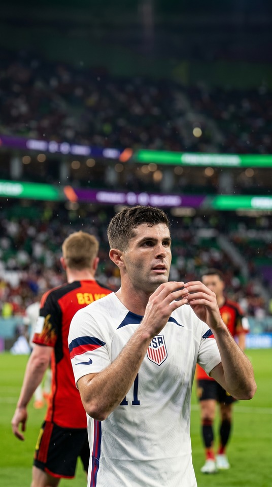 Match USA vs Belgique - Arrière-plan 4K pour Mobile