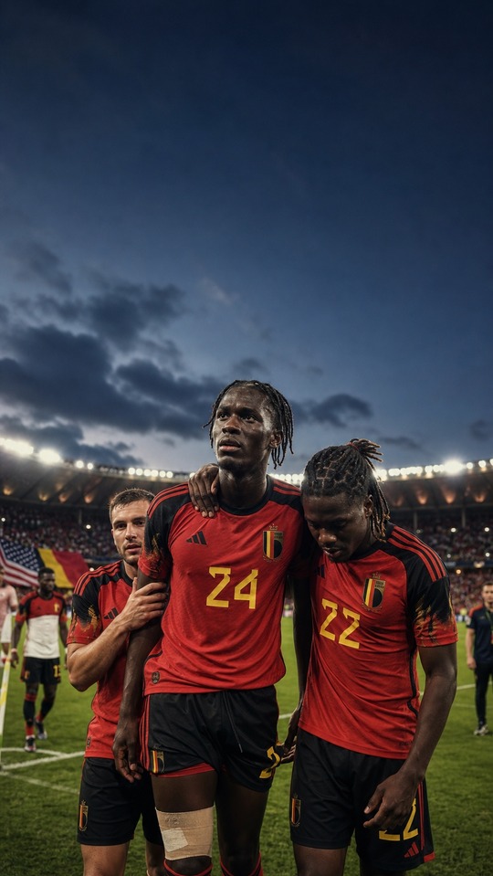 Amadou Onana Belgien Nationalelf - 4K Hintergrundbilder