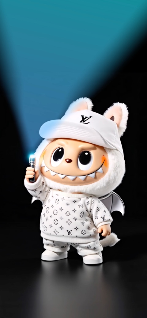 Mascota Streetwear de Lujo Fondo Animado