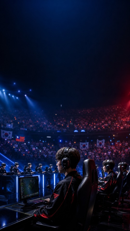 T1 g2 Cinematic eSports Arena - 4K Wallpapers