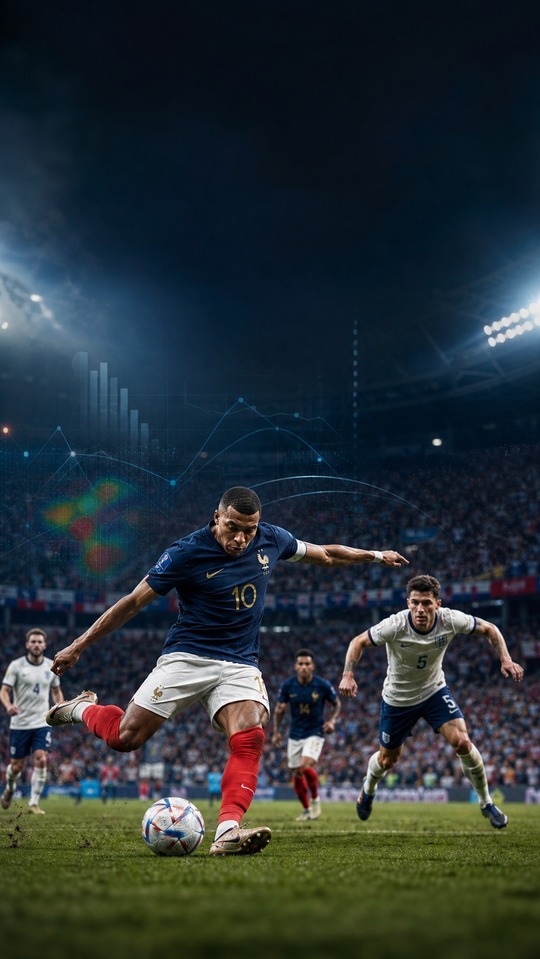 Stats Coupe du Monde FIFA - Mbappé Fond d'écran 4K