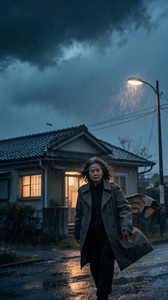 Fan Yi-wen Cinematic Rainy Night - 4K Wallpapers